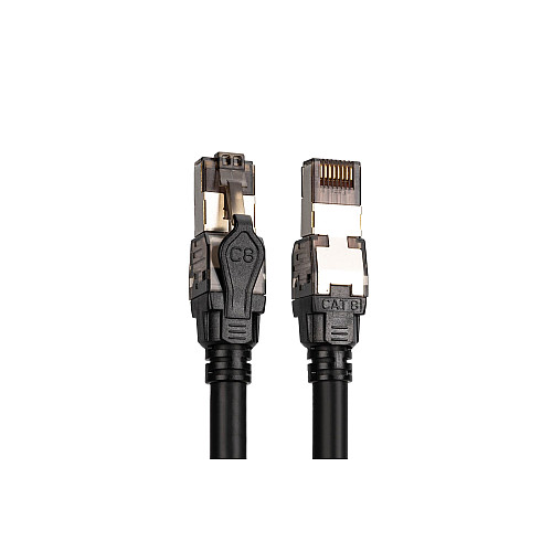 Патч-корд DIGITUS CAT 8.1 S-FTP, 5м, AWG 24/7, LSZH, чорний