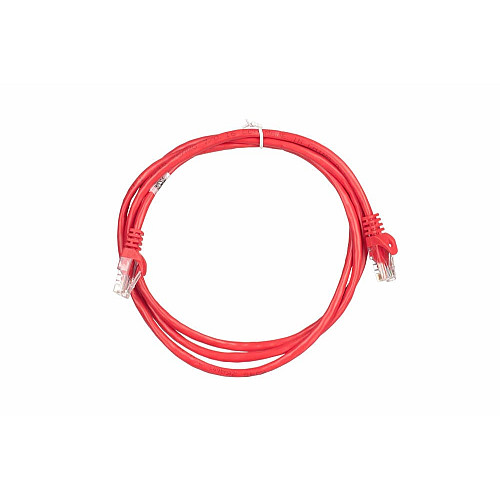 Патч-корд 2E САТ 5e, UTP, 1.50м, 26AWG, RJ45, 7/0.16, CCA, PVC, червоний