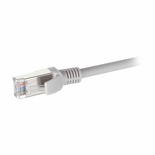 Патч-корд 2E САТ 5e, FTP, 1м, 26AWG, RJ45, 7/0.16, Cu, LSZH, сірий