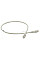 Патч-корд CAT 5e F-UTP, 0.5м, AWG 26, PVC, серый