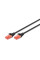 Патч-корд DIGITUS CAT 6 UTP, 0.5м, AWG 26/7, CCA, PVC, чорний