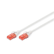 Патч-корд DIGITUS CAT 6 UTP, 2м, AWG 26/7, Cu, LSZH, білий