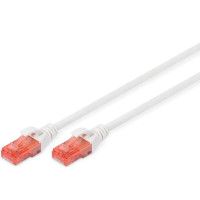 Патч-корд DIGITUS CAT 6 UTP, 5м, AWG 26/7, Cu, LSZH, белый