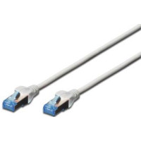 Патч-корд DIGITUS CAT 5e SF-UTP, 5м, AWG 26/7, Cu, PVC, сірий