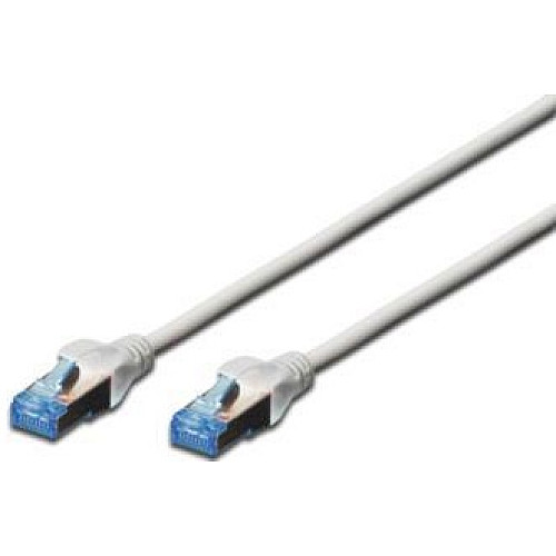 Патч-корд DIGITUS CAT 5e SF-UTP, 5м, AWG 26/7, Cu, PVC, сірий