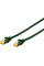 Патч-корд DIGITUS CAT 6a S-FTP, 0,25м, AWG 26/7, Cu, LSZH, зелений