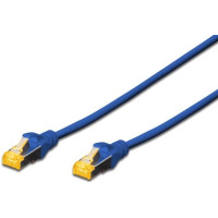 Патч-корд DIGITUS CAT 6a S-FTP, 2м, AWG 26/7, Cu, LSZH, синій