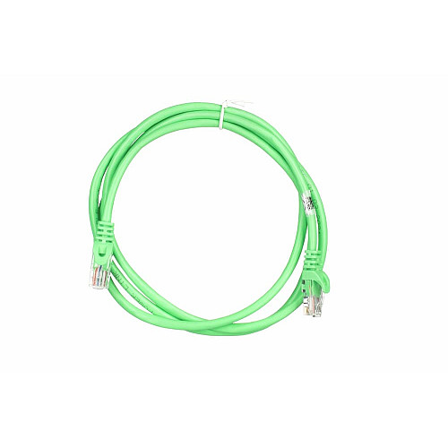 Патч-корд 2E САТ 5e, UTP, 1.50м, 26AWG, RJ45, 7/0.16, CCA, PVC, зеленый