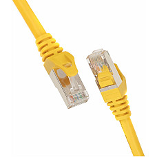 Патч-корд 2E САТ 6, S-FTP, 1м, 26AWG, RJ45, 7/0.16, Cu, PVC, жовтий
