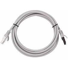Патч-корд 2E САТ 5e, FTP, 2м, 26AWG, RJ45, 7/0.16, Cu, LSZH, сірий