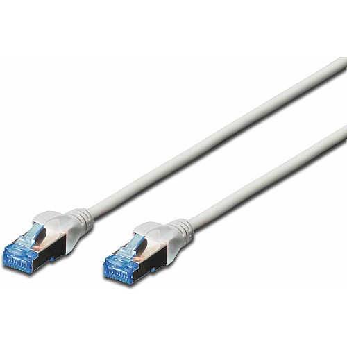 Патч-корд DIGITUS CAT 5e SF-UTP, 3м, AWG 26/7, CCA, PVC, серый
