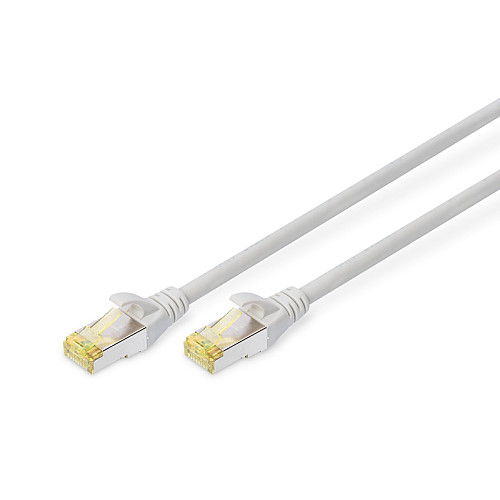 Патч-корд DIGITUS CAT 6a S-FTP, 25м, AWG 26/7, Cu, LSZH, сірий