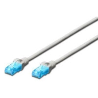 Патч-корд DIGITUS CAT 5e UTP, 30м, AWG 26/7, CCA, PVC, сірий