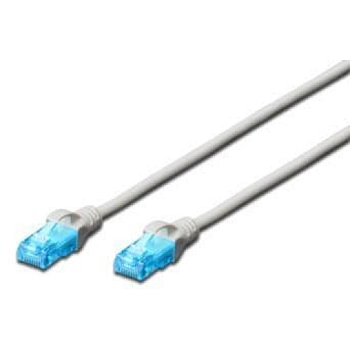 Патч-корд DIGITUS CAT 5e UTP, 30м, AWG 26/7, CCA, PVC, сірий