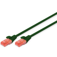 Патч-корд DIGITUS CAT 6 UTP, 2м, AWG 26/7, Cu, LSZH, зеленый
