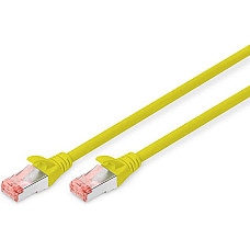 Патч-корд DIGITUS CAT 6 S-FTP, 2м, AWG 27/7, LSZH, жовтий