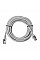 Патч-корд 2E САТ 5e, FTP, 5м, 26AWG, RJ45, 7/0.16, Cu, LSZH, сірий