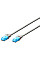 Патч-корд DIGITUS CAT 5e UTP, 1м, AWG 26/7, CCA, PVC, сірий