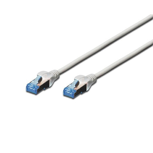 Патч-корд DIGITUS CAT 5e SF-UTP, 3м, AWG 26/7, Cu, PVC, сірий