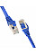 Патч-корд 2E САТ 6, UTP, 1м, 26AWG, RJ45, 7/0.16, Cu, PVC, синій