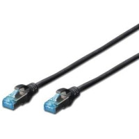 Патч-корд DIGITUS CAT 5e SF-UTP, 2м, AWG 26/7, Cu, PVC, чорний