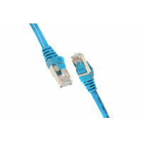 Патч-корд 2E САТ 6, S-FTP, 1м, 26AWG, RJ45, 7/0.16, Cu, PVC, синій