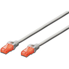 Патч-корд DIGITUS CAT 6 UTP, 2м, AWG 26/7, Cu, LSZH, сірий
