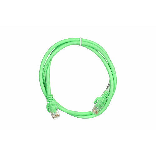 Патч-корд 2E САТ 6, UTP, 1м, 26AWG, RJ45, 7/0.16, Cu, PVC, зелений