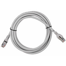 Патч-корд 2E САТ 6, FTP, 2м, 26AWG, RJ45, 7/0.16, Cu, LSZH, сірий