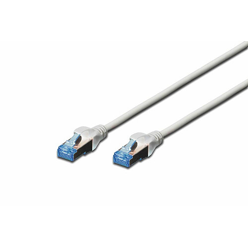 Патч-корд DIGITUS CAT 5e SF-UTP, 3м, AWG 26/7, CCA, PVC, серый