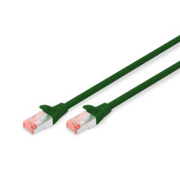 Патч-корд DIGITUS CAT 6 S-FTP, 5м, AWG 27/7, LSZH, зелений