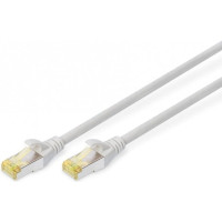 Патч-корд DIGITUS CAT 6a S-FTP, 0,25м, AWG 26/7, Cu, LSZH, сірий