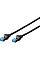 Патч-корд DIGITUS CAT 5e SF-UTP, 1м, AWG 26/7, Cu, PVC, чорний
