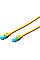 Патч-корд 2E CAT 5e, UTP, 5м, 26AWG, RJ45, 7/0.16, Cu, LSZH, желтый