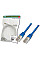 Патч-корд DIGITUS CAT 5e UTP, 3м, AWG 26/7, Cu, PVC, синій