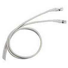 Патч-корд Legrand CAT 5e F-UTP, 1м, AWG 26, PVC, сірий