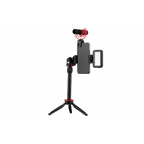 Микрофон с триподом для мобильных устройств 2Е MM011 Vlog KIT, 3.5mm