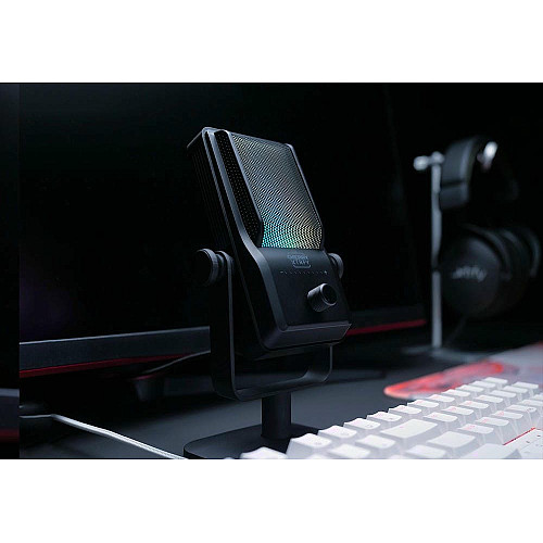 Мікрофон геймінговий CHERRY XTRFY NGALE R, Cardioid, USB-A, 2м, RGB, чорний