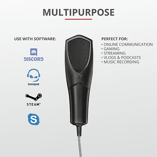 Мікрофон Trust GXT 232 Mantis Streaming USB