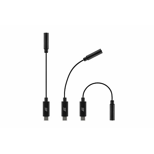 Кабель 2E MAC010, 3.5mm to Type-C