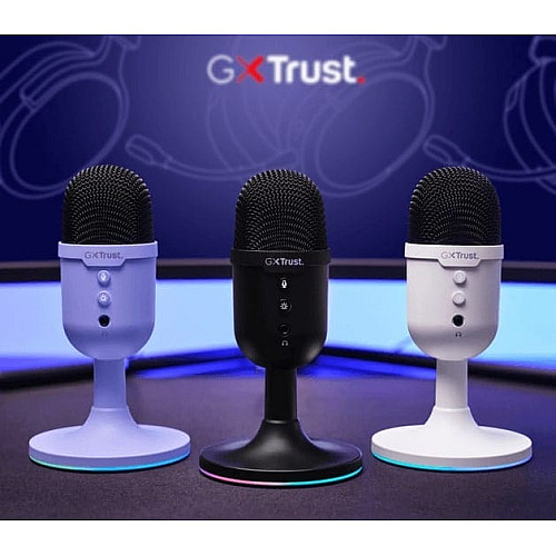 Мікрофон Trust GXT 234 Yunix, USB-A, фіолетовий