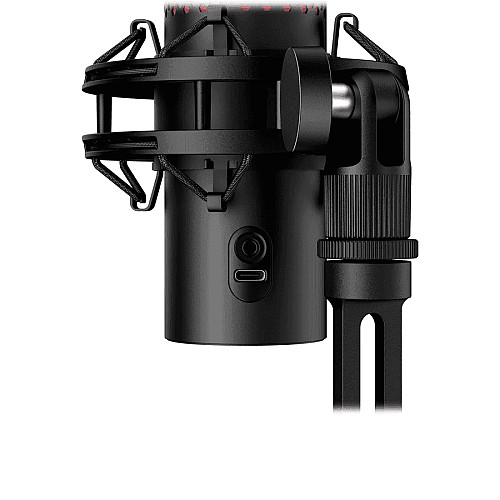 Микрофон гейминговый HyperX QuadCast 2, Omni/Uni/Bi, USB-A, 3м, RGB, черный