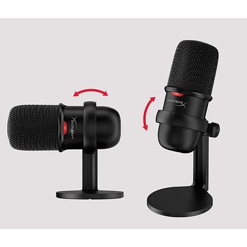 Мікрофон геймінговий HyperX SoloCast, Bi, USB-A, 2м, NGenuity, чорний