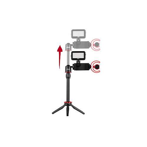 Микрофон с триподом для мобильных устройств 2Е MM011 Vlog KIT, 3.5mm
