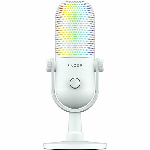 Мікрофон геймінговий Razer Seiren V3 Chroma, Uni, RGB, USB-A, 2м, білий