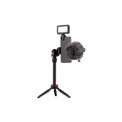 Микрофон с триподом для мобильных устройств 2Е MM011 Vlog KIT, 3.5mm