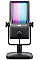 Мікрофон геймінговий CHERRY XTRFY NGALE R, Cardioid, USB-A, 2м, RGB, чорний