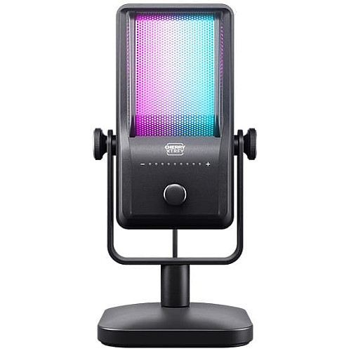 Мікрофон геймінговий CHERRY XTRFY NGALE R, Cardioid, USB-A, 2м, RGB, чорний