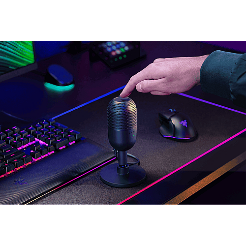 Микрофон гейминговый Razer Seiren V3 Mini, Omni, USB-A, 1.2м, черный