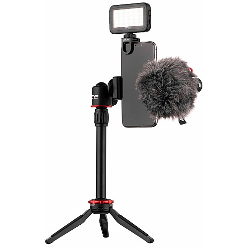 Микрофон с триподом для мобильных устройств 2Е MM011 Vlog KIT, 3.5mm